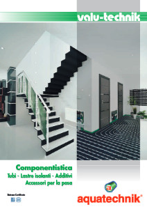 Catalogo pavimento radiante