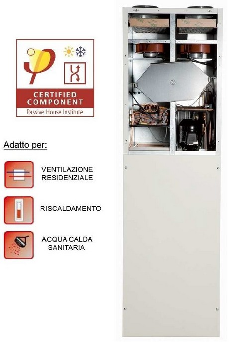 Bioedilizia - Ventilazione meccanica combinata