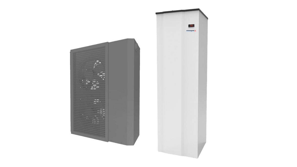 Pompa di calore R32 monofase 14kW per villa o appartamento.