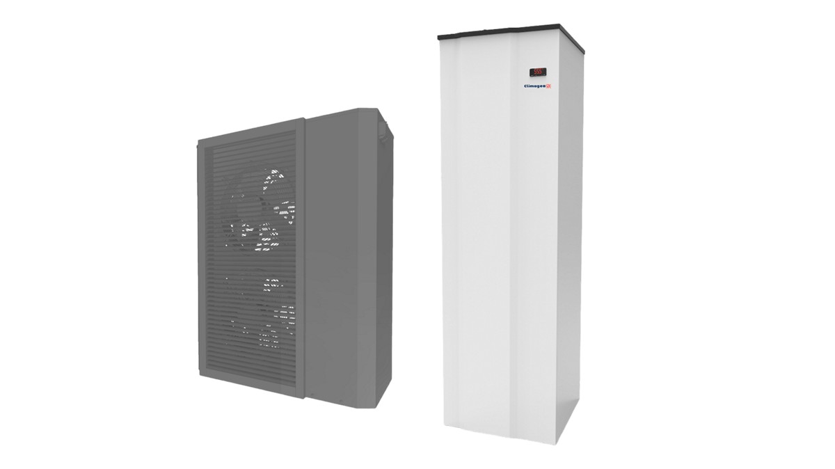 Pompa di calore R32 trifase 14kW per villa o appartamento.