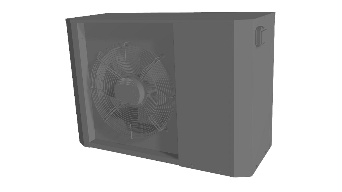 Pompa di calore R410A 8kW HP Compact.