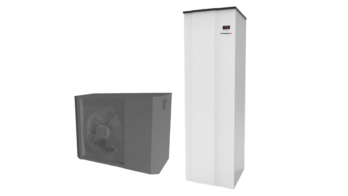 Pompa di calore R410A per monofamiliari.